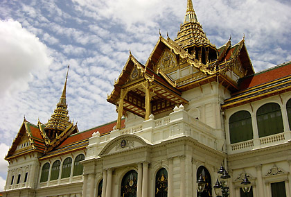 Chakri Mahaprasat Hall inside the Grand Palace complex, Bangkok