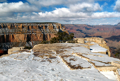 the Grand Canyon viewed from Yavapai Point