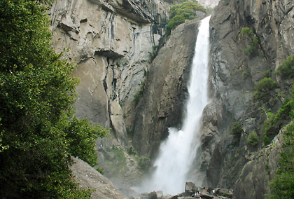 Upper Yosemite Falls in Yosemite Valley