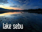 Lake Sebu sunset