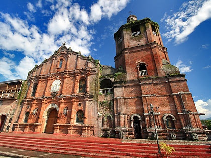 facade of the San Juan Bautista Church in Liliw